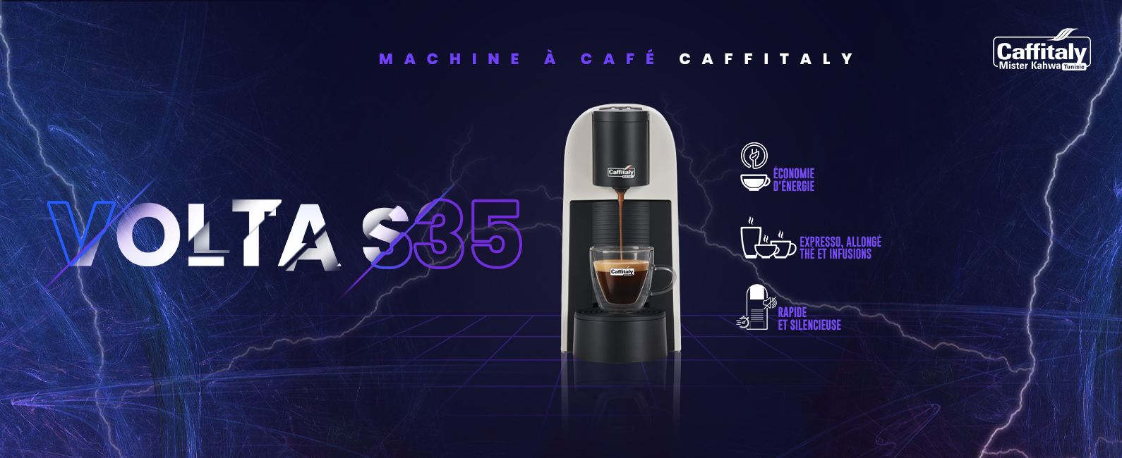 machine à café volta s35 caffitaly